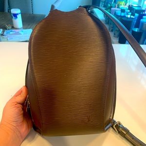 LOUIS VUITTON Mabillon Back Pack Bag Epi Leather M